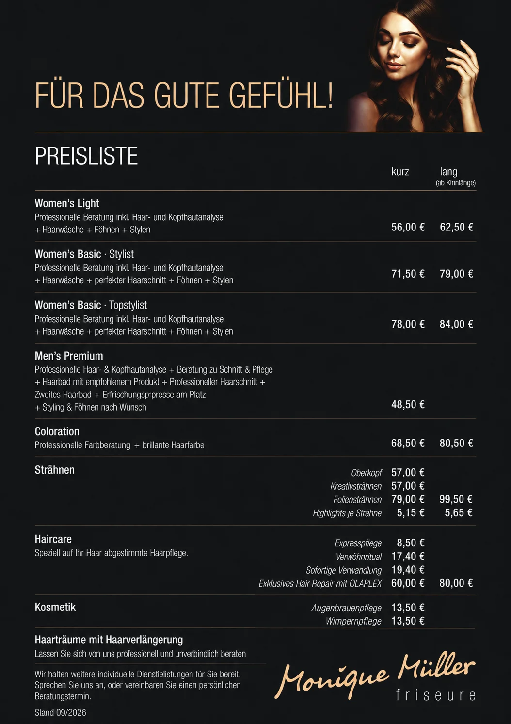 Preisliste